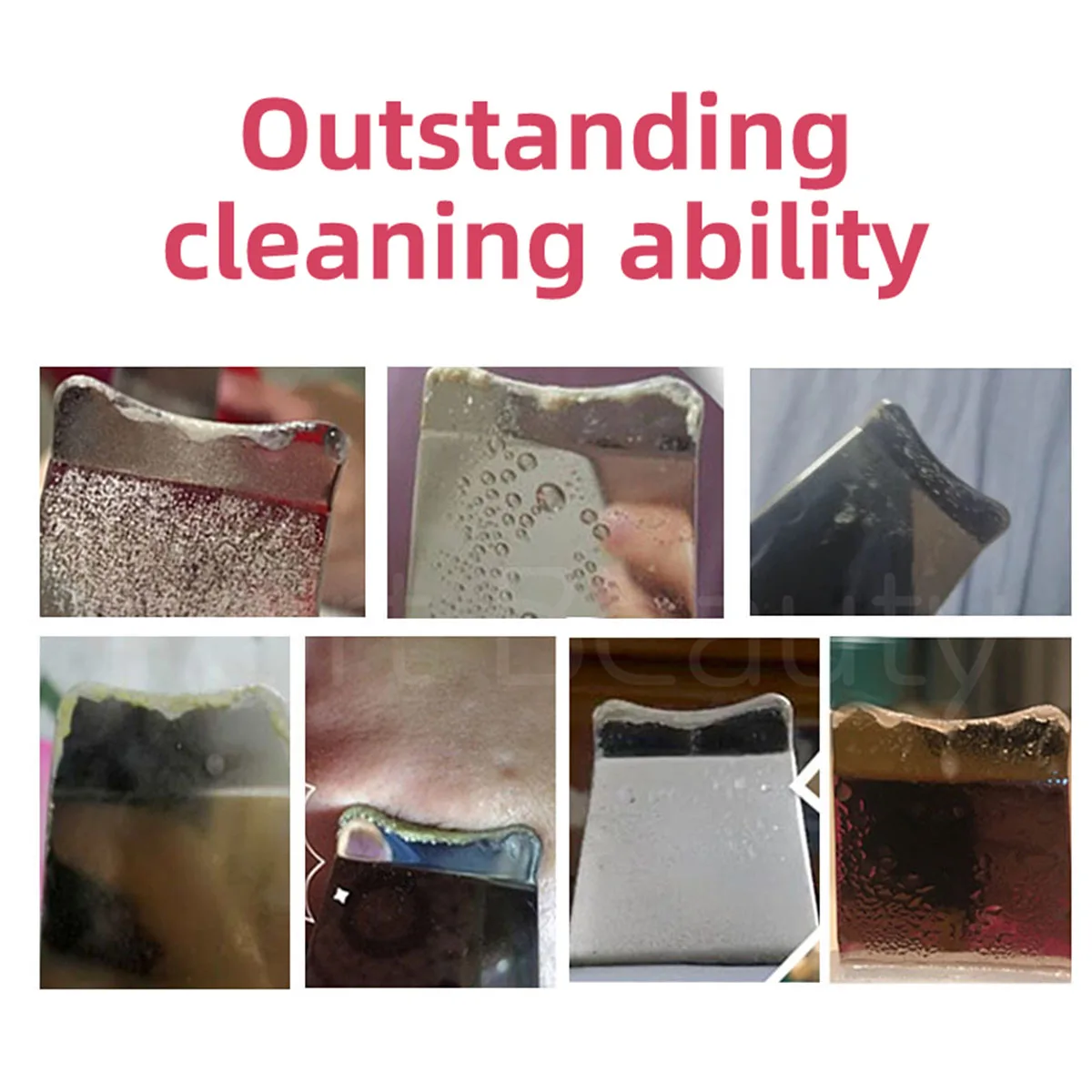 Home Use Blackhead Remover Face Cleaning Face Therapy Ultrasonic Skin Scrubber Peeling