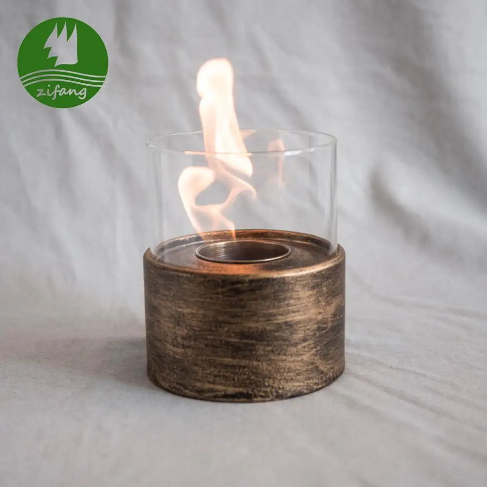 Wholesale Newest Indoor Mini Glass Ethanol Table Fireplace