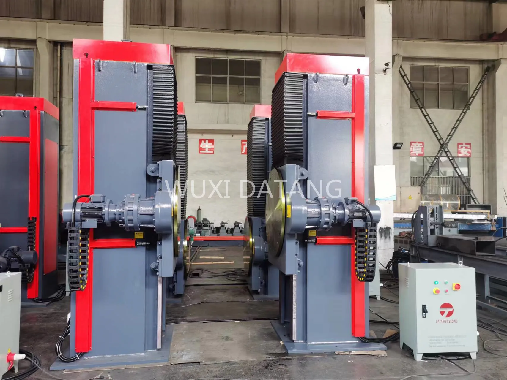 Automatic Lifting Welding Positioner  rotator with double column