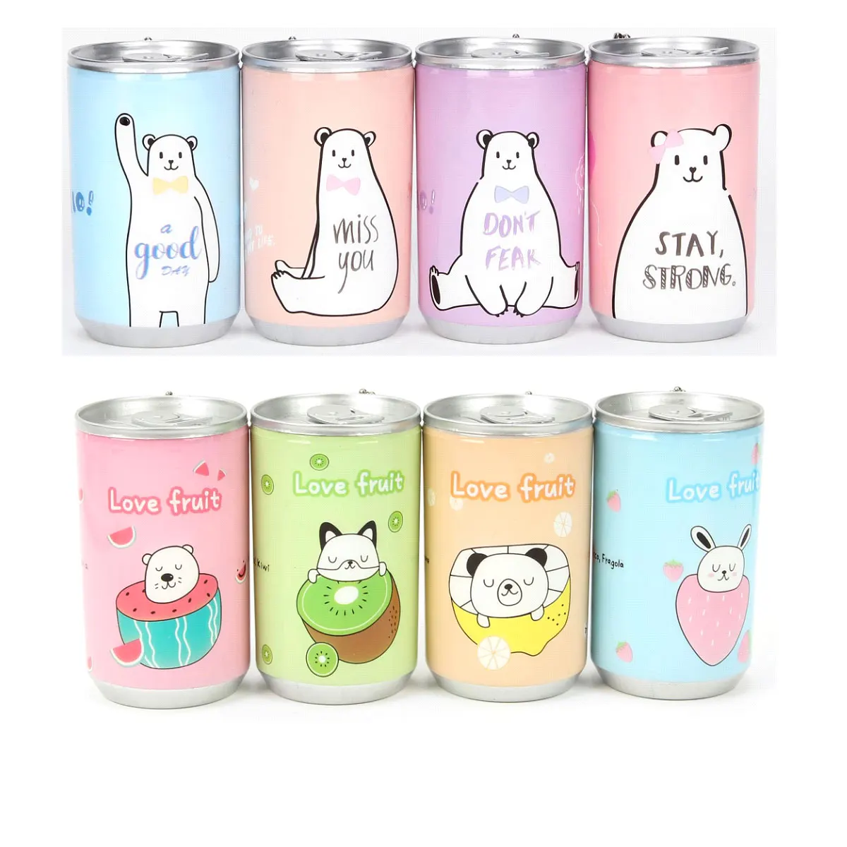 Manufacturer in China  Mini Canisters Wet Tissues Mini Carton Can Sanitary Skin Care Cleaning Wet Wipes With Keychain