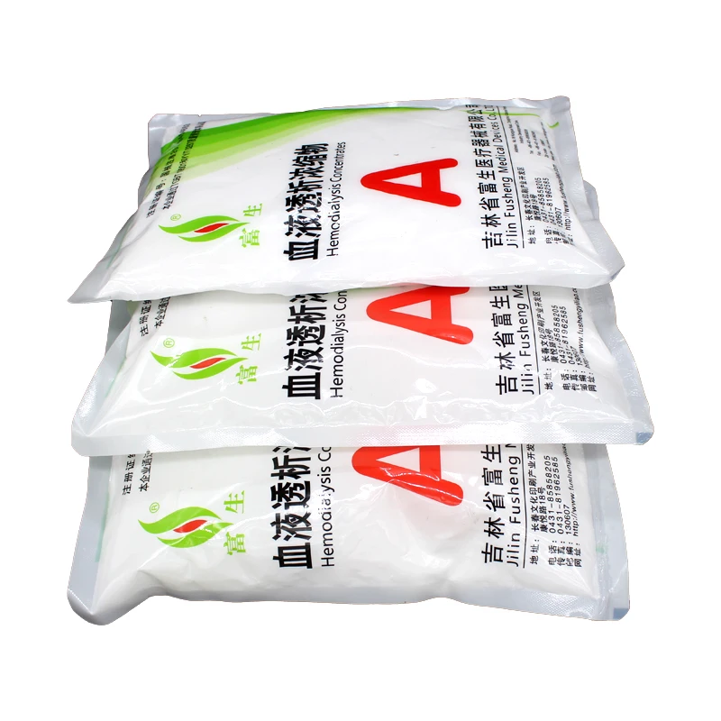 Home Use Hamodialyse Konzentrat Bicarbonate Concentrated Ab Dialysis Powder For Dialysis Machine Hemodialysis