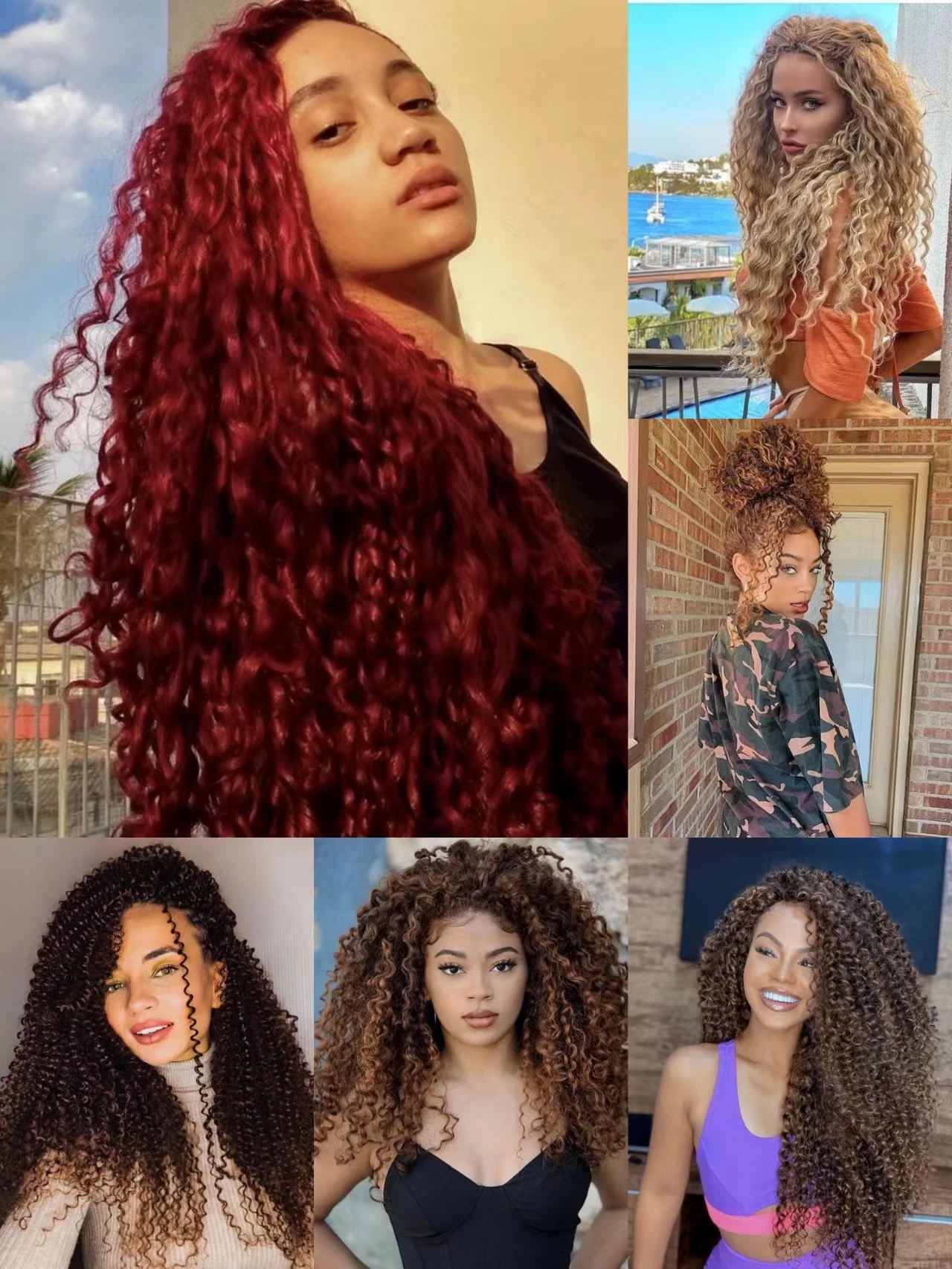 Pre-twisted Passion Twist Braiding Hair Crochet Hair Braid Passion Twist Hair Afro Curls Kinky Passion Twist 18 Inch