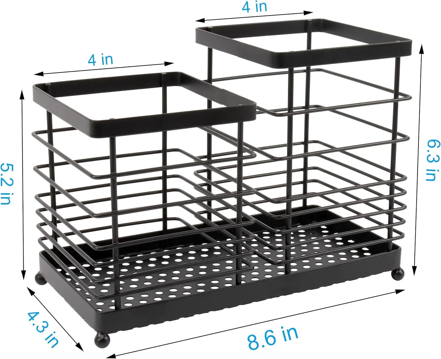 Utensil Holder for Countertop Stainless Steel Kitchen Holder Spoon Spatula Holder for Kitchen Counter