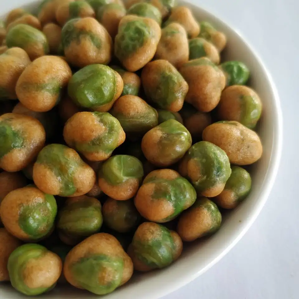 
Factory Green Beans Snack / soy sauce flavor Coated Peas Green Pea 