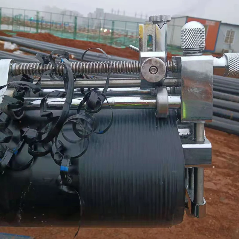 Hot sales 63-400 PE pipe rotary scraper pp manual scraper electrofusion rotary scraper