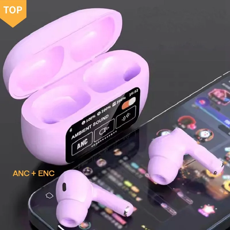 Air Noise Cancelling Earphone Air 9th Pro ENC ANC Wireless Earbuds Headphones With Logo For Air Pro2