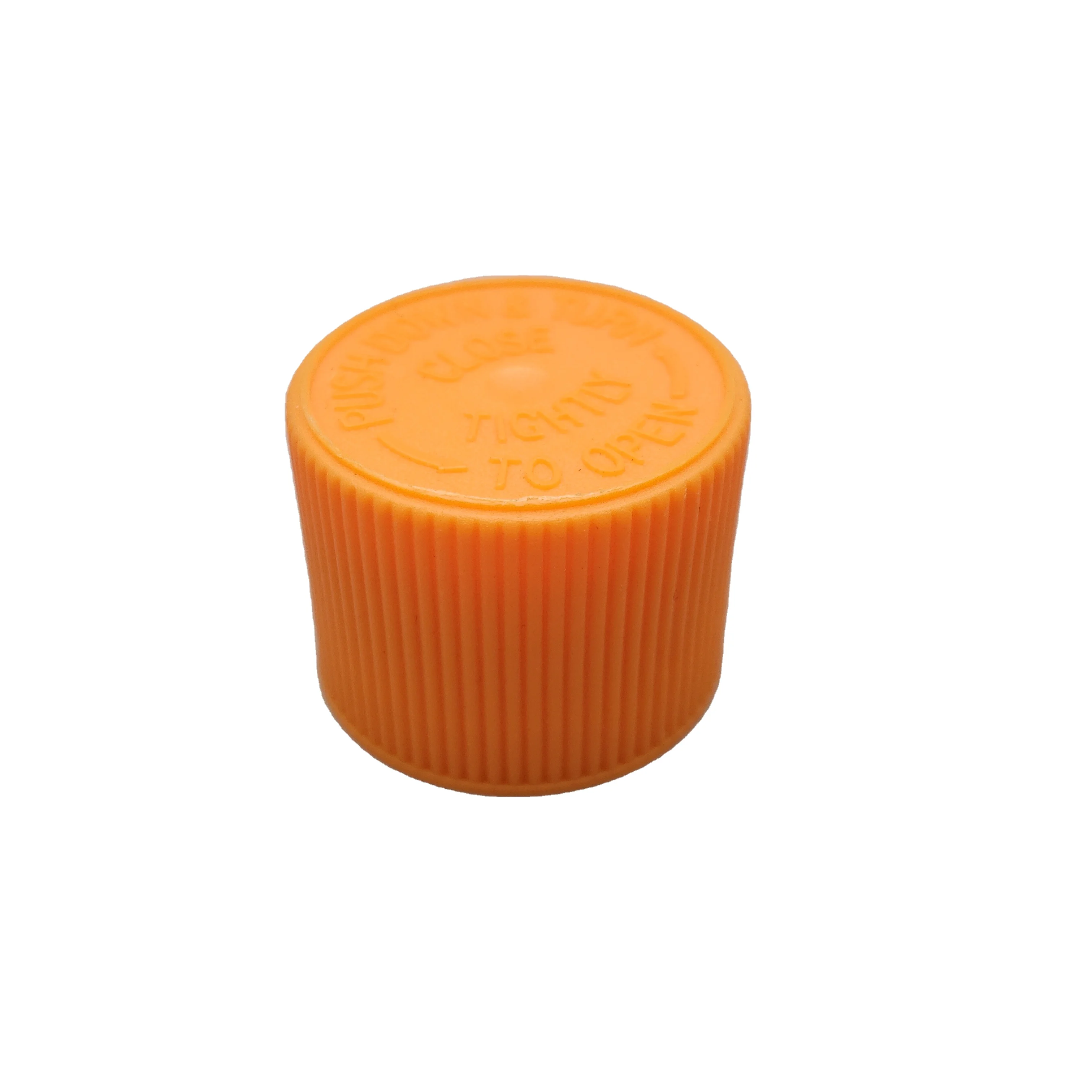 24mm 28mm plastic normal screw cap with PE liner plastic bottle cap with ribbed