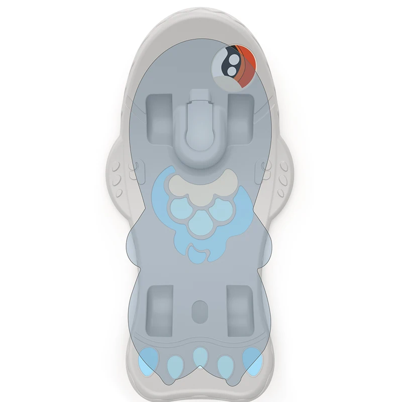 New Design 2In1 Lovely Fawn Multi Function Baby Kid Animal Rocking Horse Plastic Animal Toy Ride With Wheel