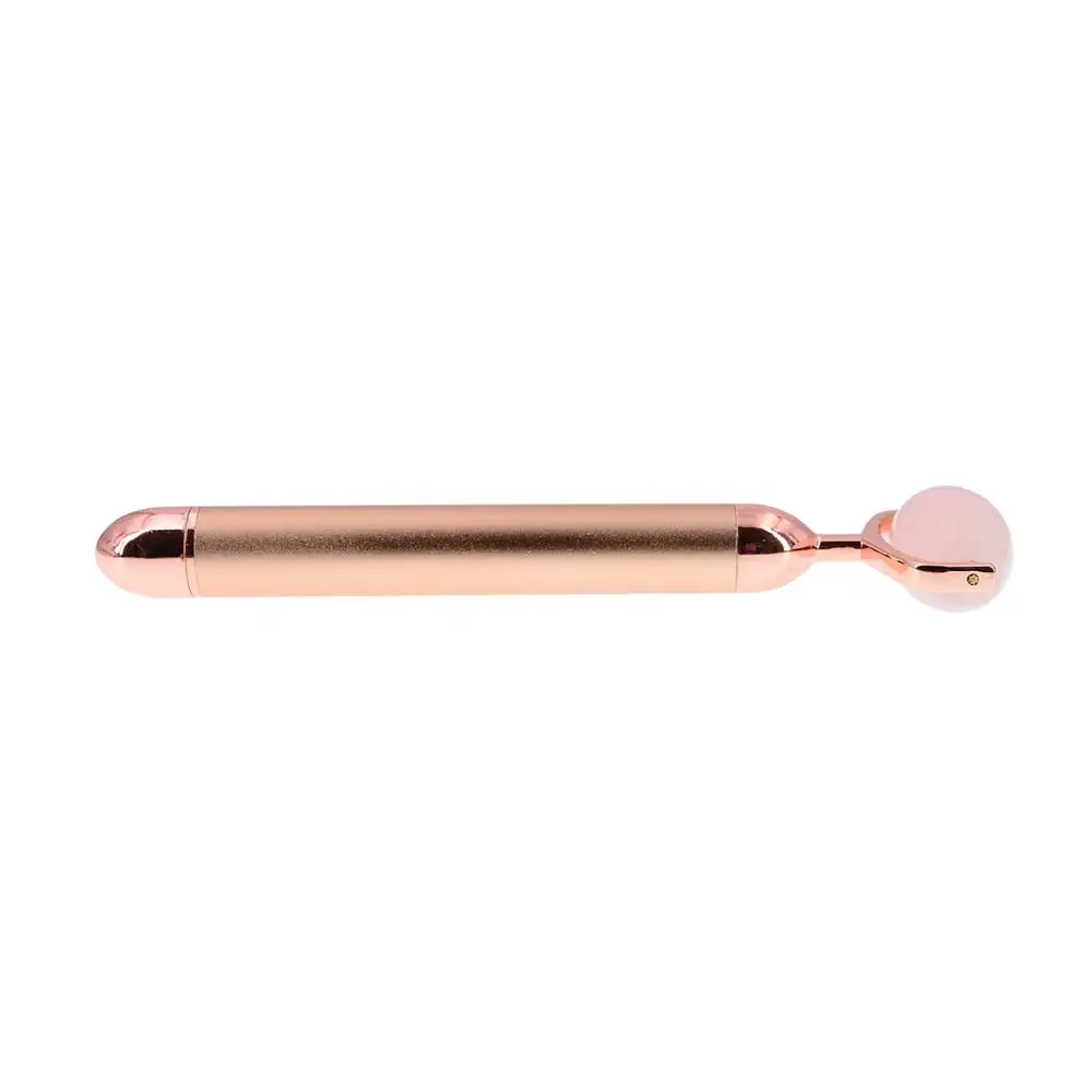 Rose Quartz and Jade Face Slimming Massager Body Neck Head Massager with Whitening and Skin Tightening Features