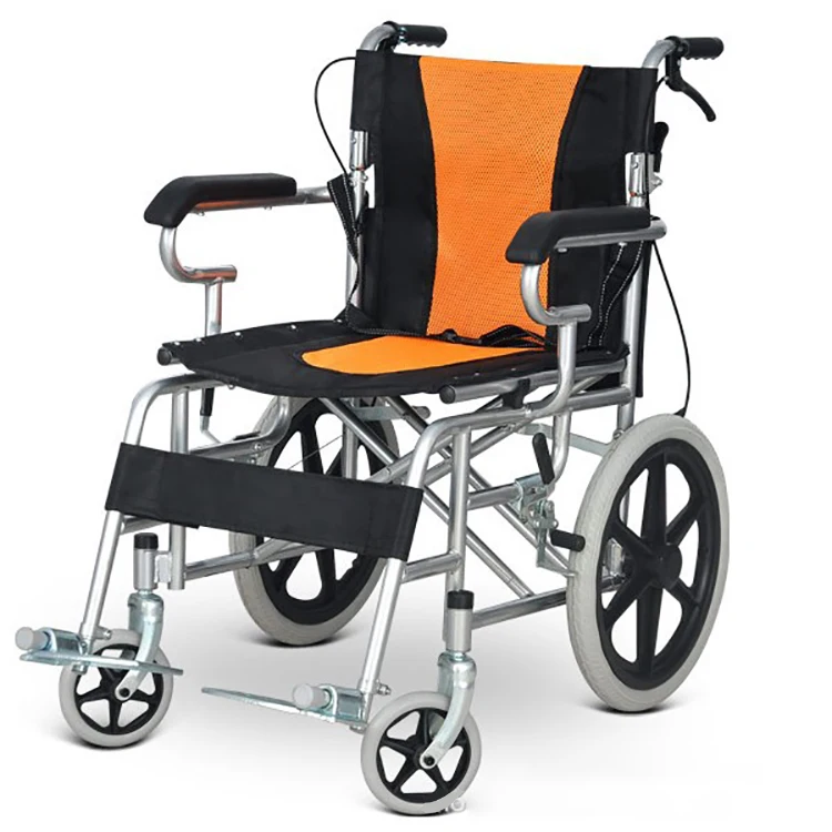 Steel Economic Manual Wheelchair For Disabled