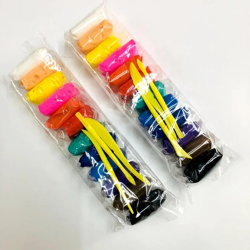 Air Dry Plasticine Fluffy Slime Polymer Clay Plastic Squeeze Putty Kit Modeling Clay/Slime