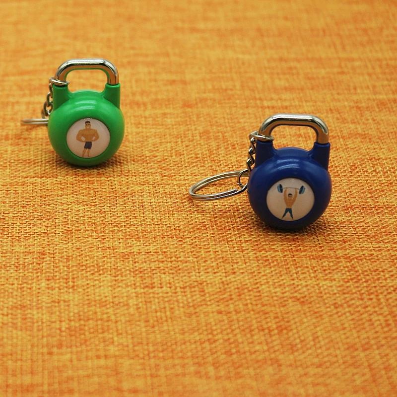 Wsnbwye llaveros onnit kettlebell Sublimation DIY CHAVEIRO metal kettlebell monkey face kettlebell Keychain