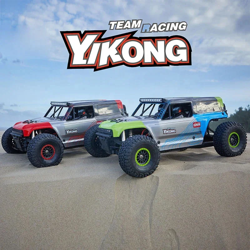 High Speed YIKONG YK4073 TB7 4WD 1/7 Scale RC Desert Truck 95km/h Metal Chassis Hobbywing 150A ESC Brushless Electric Model Car