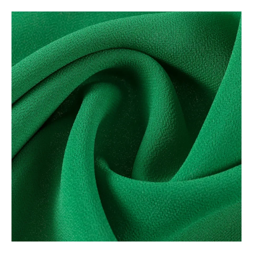 new arrival wholesale 100% polyester floral woven pure silk printed crepe chiffon new fabric
