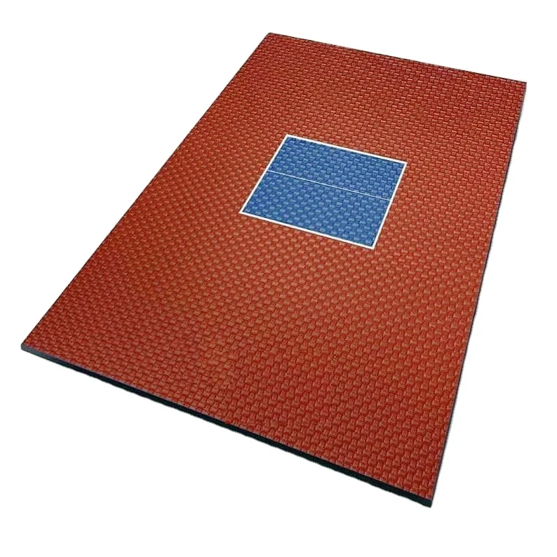 Synthetic plastic sports carpet floor for Indoor Table Tennis courts