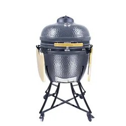 Hot sale 25 Inch X Large Bbq Grill Ceramic Kamado With Stainless Steel Stand
