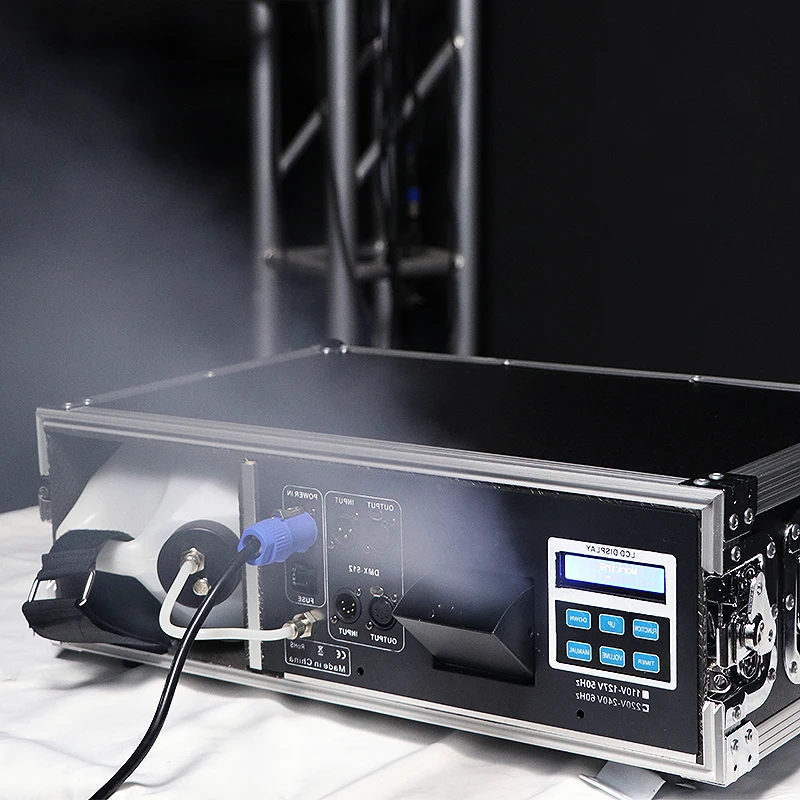 SHTX Good Price 1500W Hazer Machine Dmx+remote Control for Stage Club Party 2000w Haze Smoke Fog Water Based+Flight case
