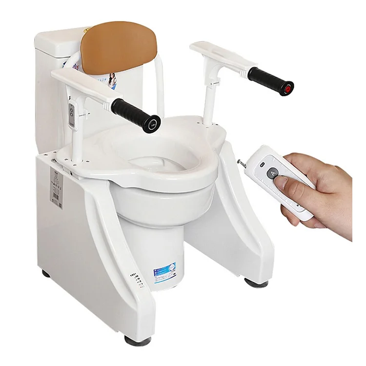 Home Care Power Toilet Lift for Elderly Bathroom Safety Equipment Patient Toilet Raiser for Disabled Nursing