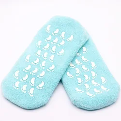 Торговая гарантия, обслуживание OEM, увлажняющие спа гелевые носки, силиконовые гелевые носки, охлаждающие гелевые носки