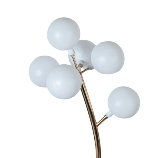 New wedding props cotton counting lights stage display window decoration milky white round ball glowing happy fruit trees