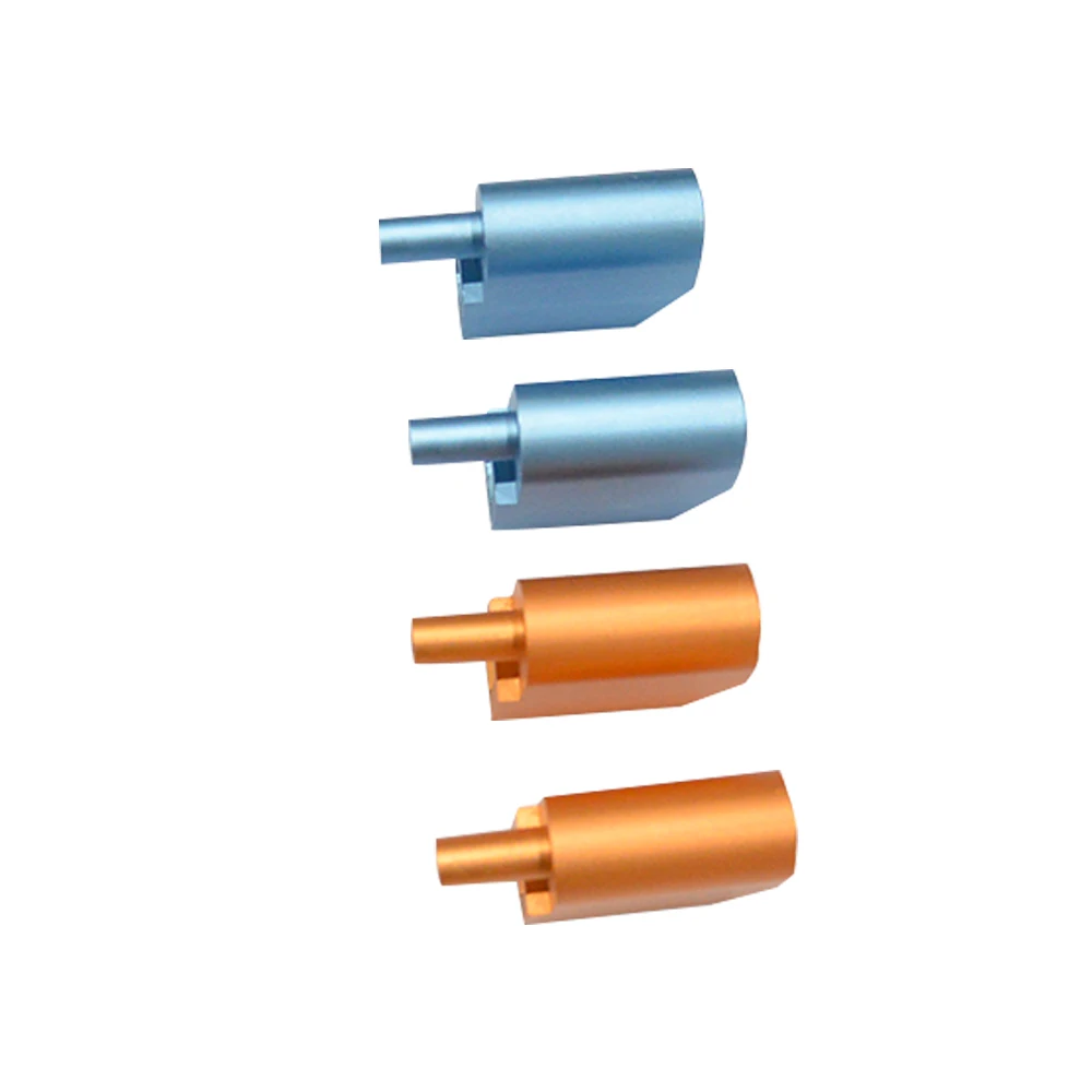 Blue anodized aluminum parts cnc machining parts for bicycle