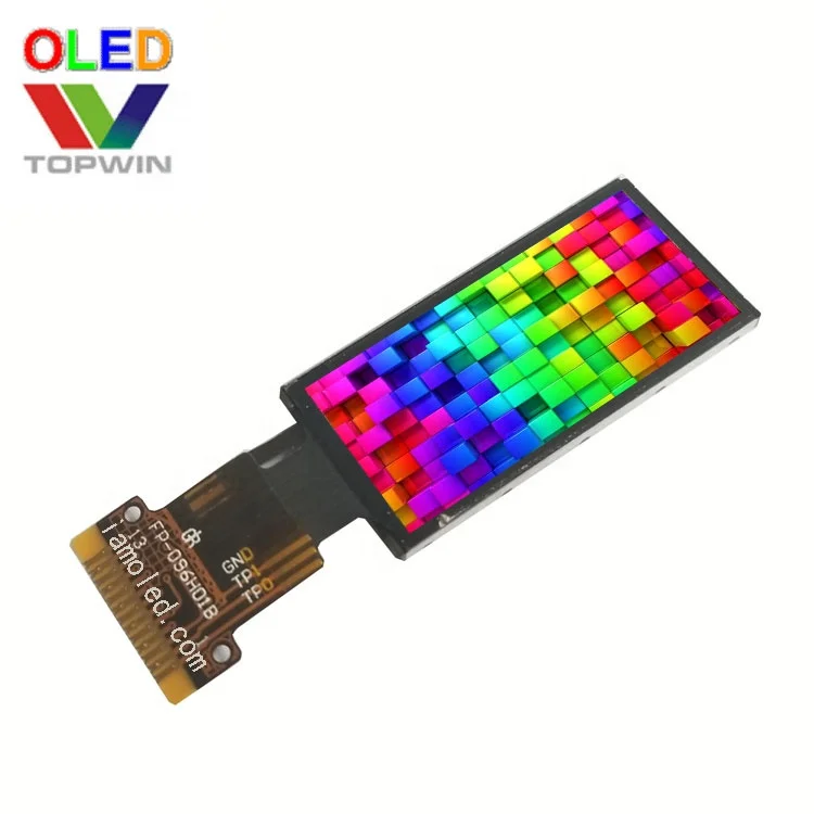 Custom 0.96 inch square oled display 80x160 full color LH096TIG11 Welding type