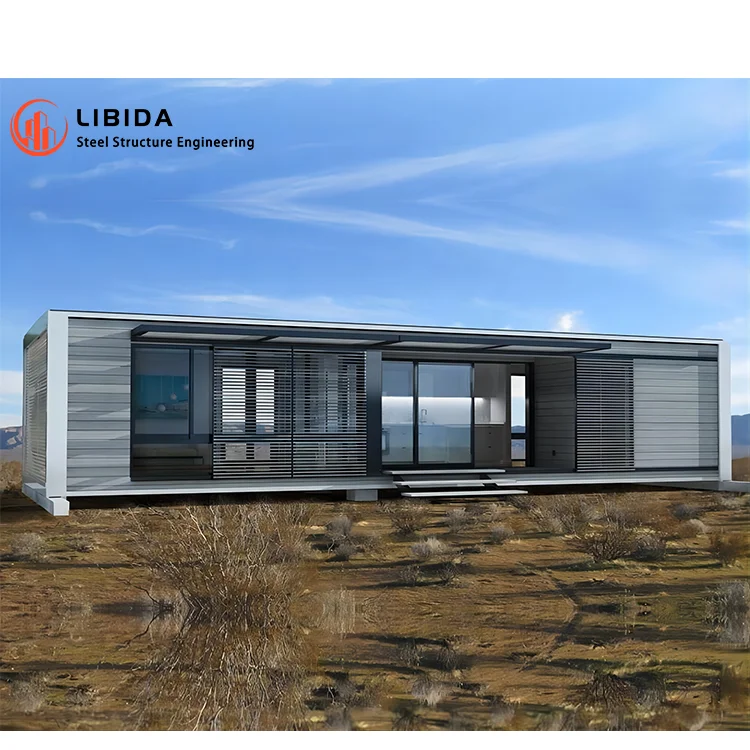Light Steel Prefab House Easy Assemble Steel Structure Luxury Quality Steel Structure Homes Thermostatic Container House