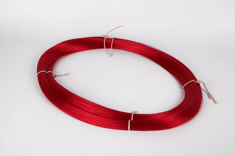 2024 factory selling multi-purose Wire Braided nylon ffluorocarbon fishing line fishing net long line thread