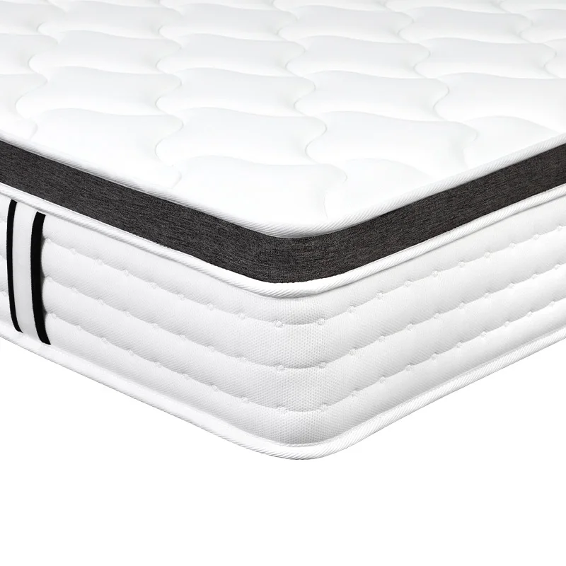 Luxury Hotel Memory Foam Natural Latex Pillow Top Queen King Size Twin Sponge Bed Mattress