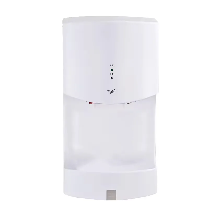 Modern commercial toilet washroom white electric automatic hand dryers