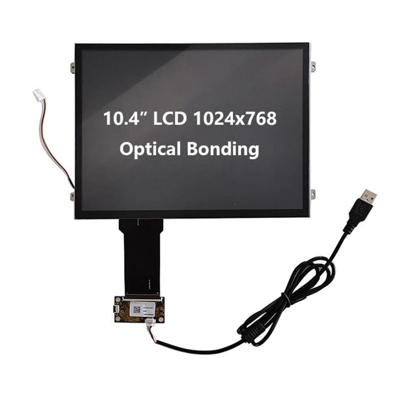 2022 hot sale  Shenzhen Factory manufacture 10.4 inch panel 1024x768 IPS LVDS  TFT LCD touch screen