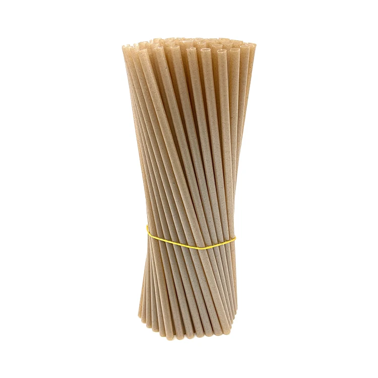 New product eco friendly long straw cocktail straws coffee grounds drinking straws
