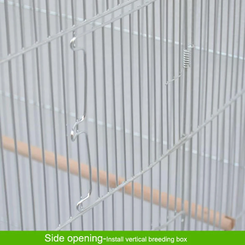 White indoor household pigeons macaw quail budgie ornamental pet small breeding bird cage