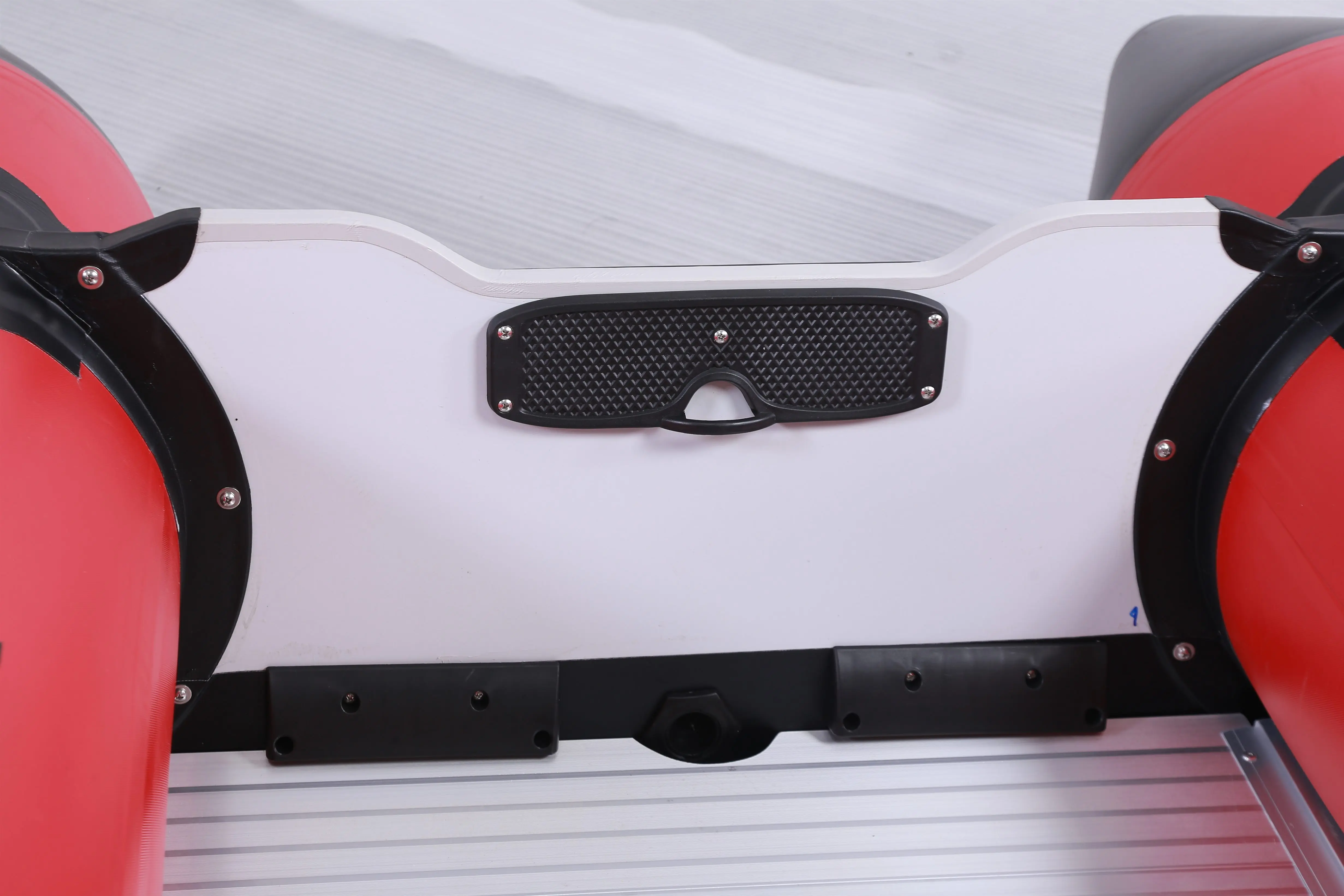 10 ft inflatable rescue boat with aluminum bottom marine PVC boat for fishing