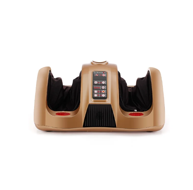 Electric Shiatsu Leg and Calf Beautician Heating Vibration Massage Machine Roller Foot Massager