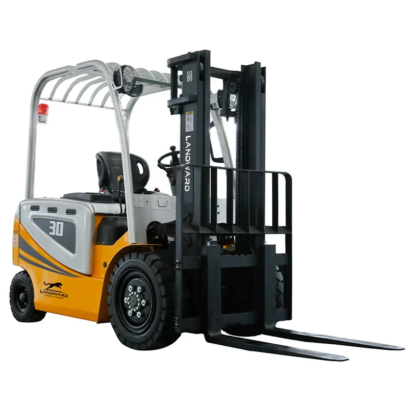 LANDWARD Imported Mini Electric Forklift Storage Battery New Energy Hydraulic High Quality Electric Forklift 3 Tons Forklift