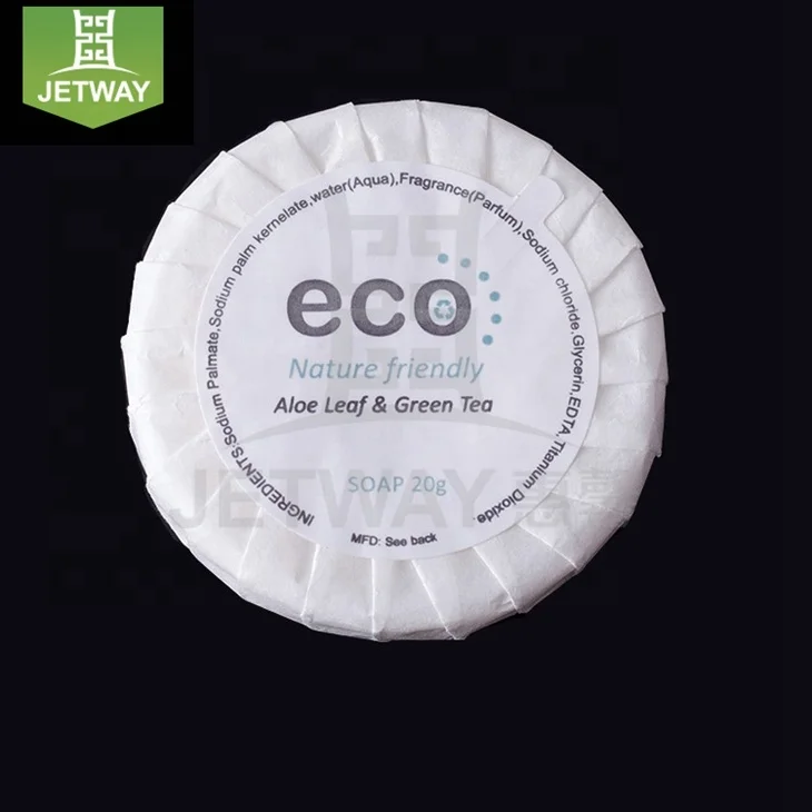 Round cheap hotel glycerin whitening soap custom packaging bar soap