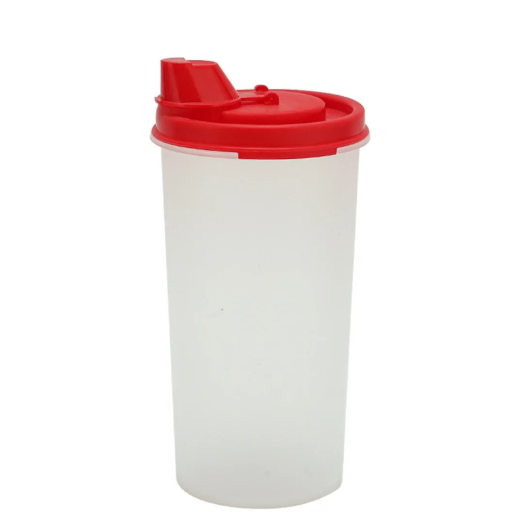 Kitchen Accessories Plastic Spice Seasoning Jar Clear Bottle Seasoning Containers Oil Dispenser Bottle Storage Modern 600ml