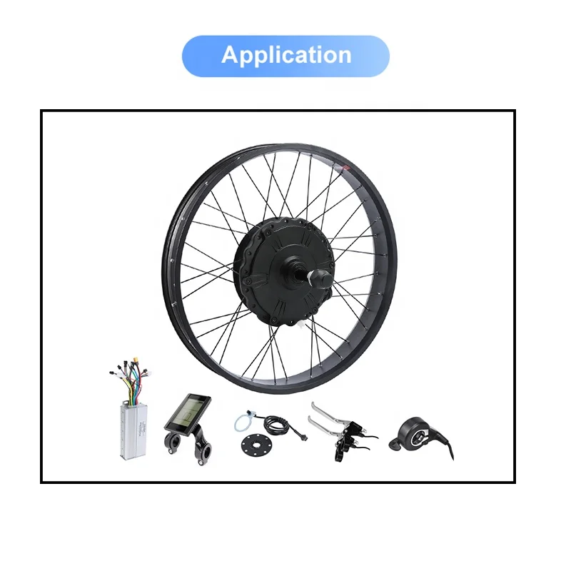 Заводская цена DIY high toque 7 speed 26*4 0 1000w fat tire hub motor sonw ebike комплект для преобразования на продажу