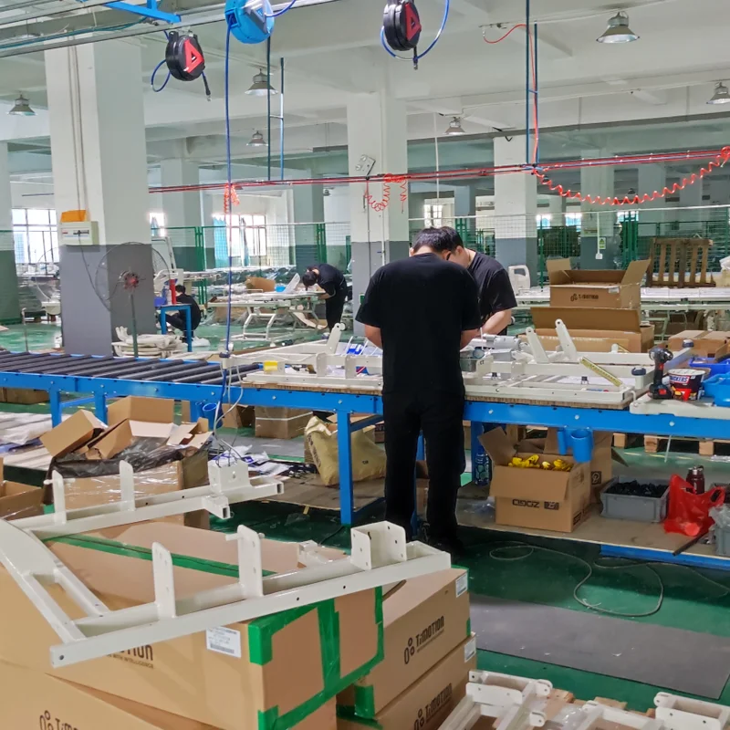 Medical Patient Delivery Transfer Ambulance Hydraulic Patient Trolley Hospital Transfer Bed Pneumatic Lift Hospital Bed