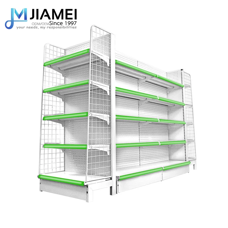 JIAMEI продуктовый магазин дисплей гондольная полка