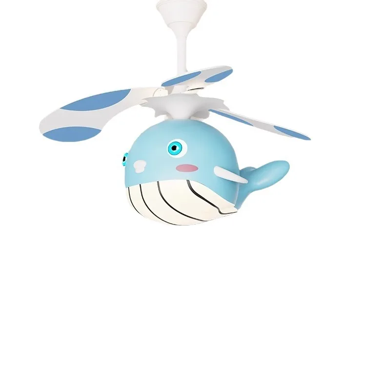 Universal Ceiling Fan Remotes Children Decoration Airplane Cartoon Ceiling Fan Small Room Ceiling Fans