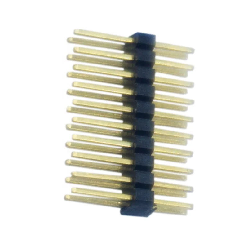 1.0 Pitch Single Double Row 180 90 Degree SMT 1-50 Pin Male Pin Header Connector