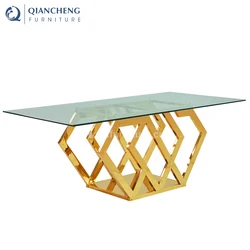 Оптовая продажа OEM свадебный стол заводской поставщик прямоугольный элегантный розовый золотой для торжеств и