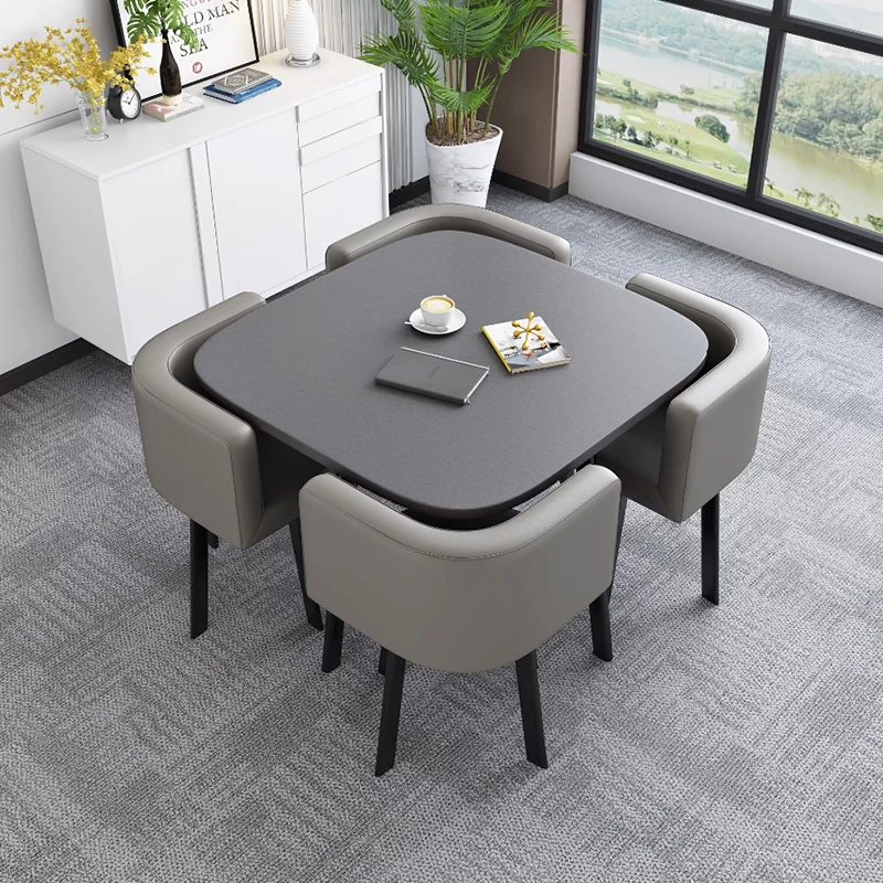 SUKE Modern Wholesale Durable Dining Table A Set Of 4 Seat Kitchen Table Table And Chair Home Furniture