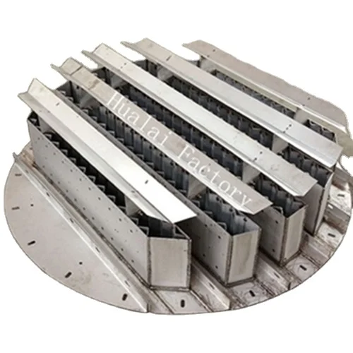 2021 Stainless steel Pan type Tower internals Liquid Re-distributor for Rectifying Column
