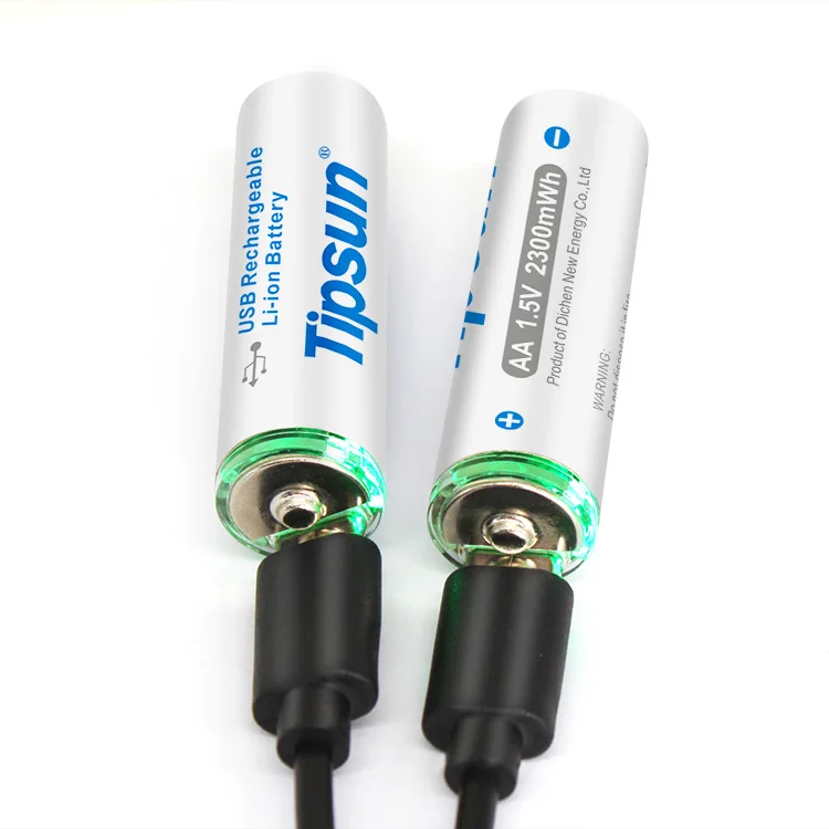  Новый дизайн ворс aa 2300mwh double a usb аккумуляторная батарея 1 5 v