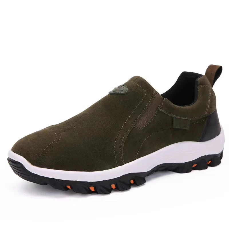Unisex Walking Style Slip On Hiking Shoes Wholesale Lightweight Breathable Trekking Shoes Outdoor Trekking Sneakers for Men