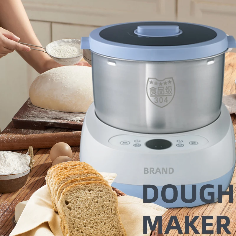 Automatic 5L Small Stand Electric Roti Noodle Bread Dough Maker Machine Mixer