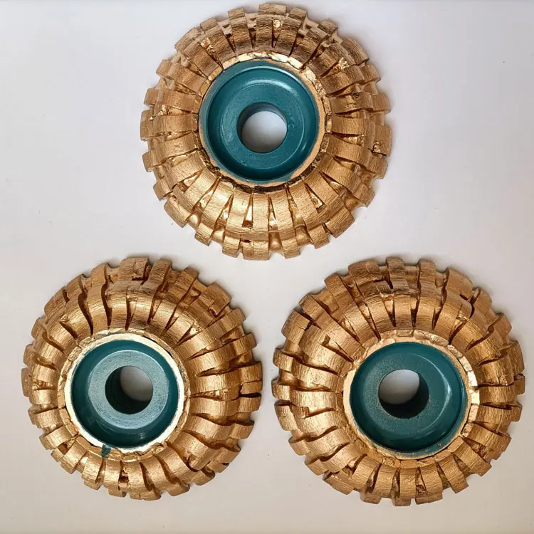 Sintered edge diamond grinding wheel miller cutter for grinding granite stone edge grinding polishing